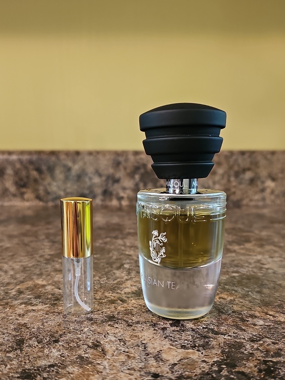 5 ML Sample RUSSIAN TEA Masque Milano EDP Perfume Travel Spray